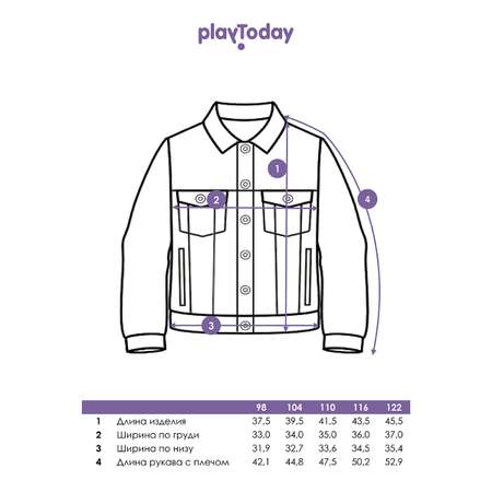 Куртка джинсовая PlayToday