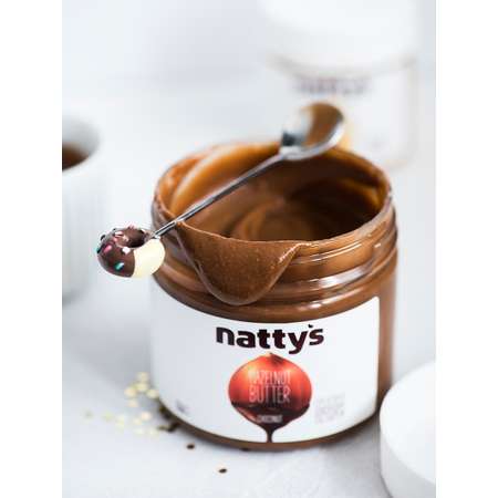Паста фундучно - арахисовая Nattys Choconut с какао и мёдом 325 г