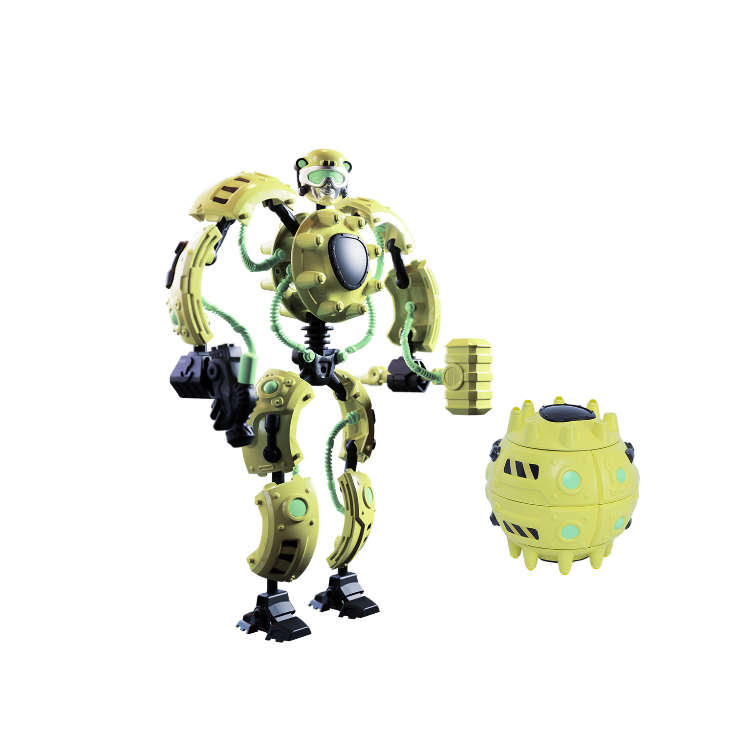 Робот-трансформер Giga bots Энергия ХазБот 61129 - фото 1