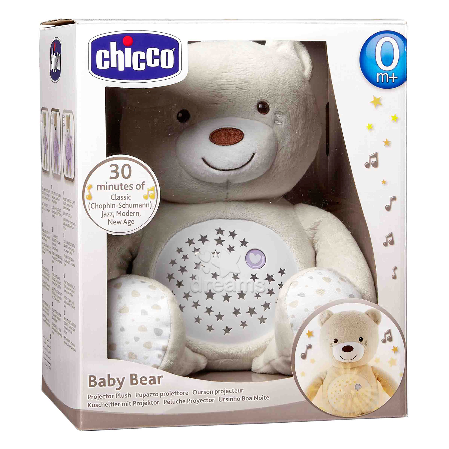 Игрушка Chicco Мишка музыкальный 00008015300000 - фото 3