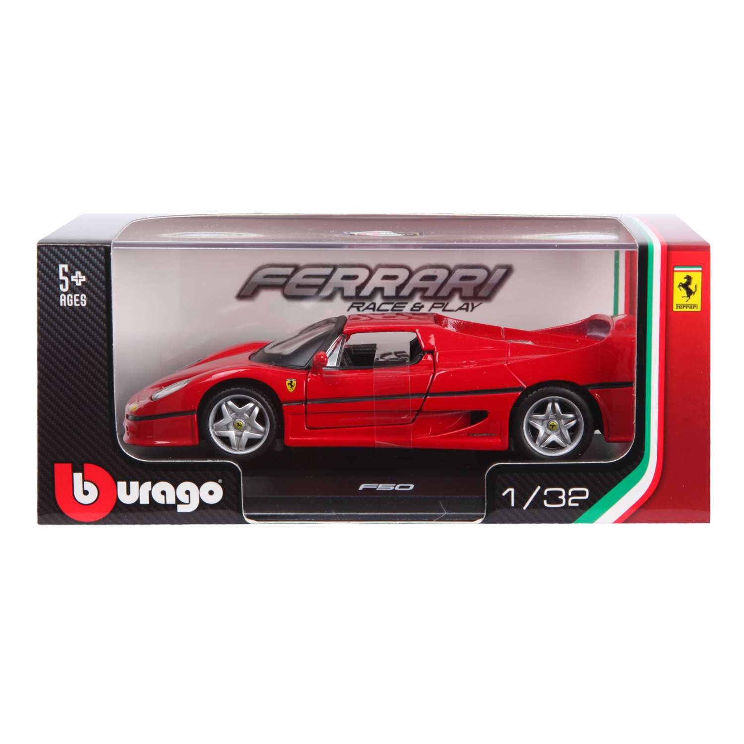 Машина BBurago 1:32 Ferrari Ferrarif50 18-44025W 18-44025W - фото 2