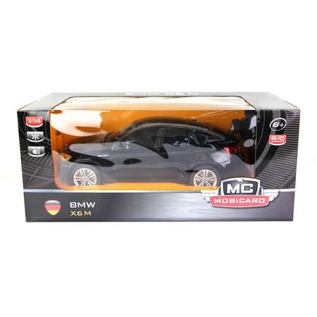 Машинка р/у Mobicaro BMW X6 1:14 (черная) 34 см