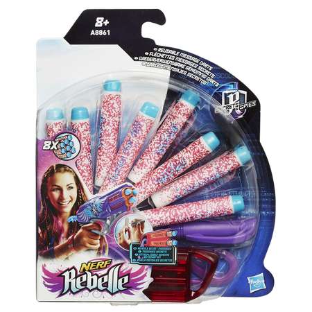 Стрелы для бластеров Nerf Rebelle Секретные сообщения 8 штук (A8861)