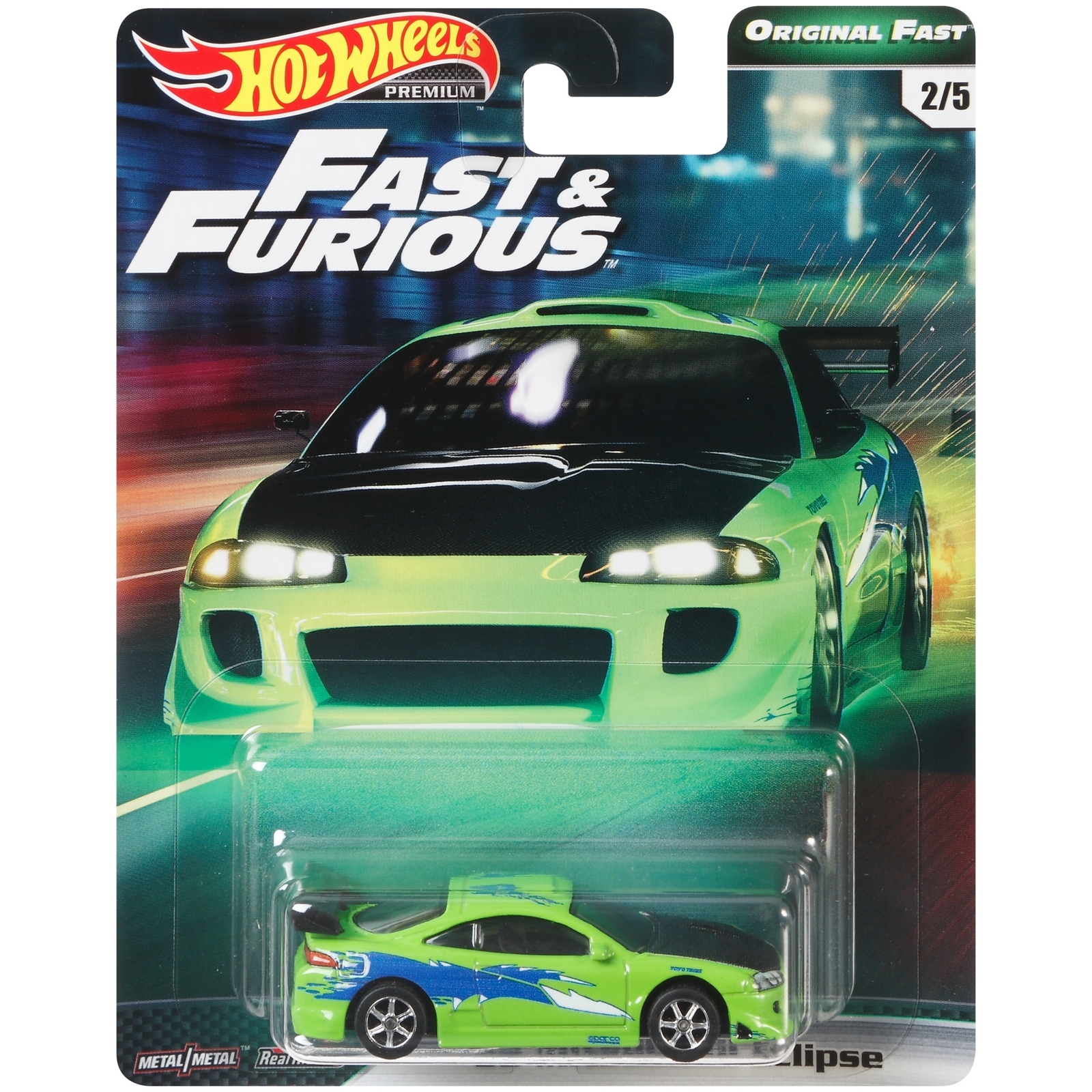 Машинка Hot Wheels Форсаж Митсубиси Эклипс GBW81 купить по цене 80 ₽ в  интернет-магазине Детский мир