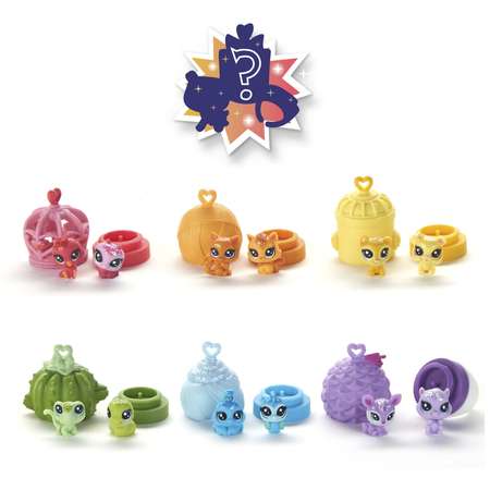 Набор Littlest Pet Shop Радужная коллекция 13 радужных петов в ассортименте