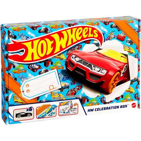 Набор игровой Hot Wheels Праздничная коробка GWN96