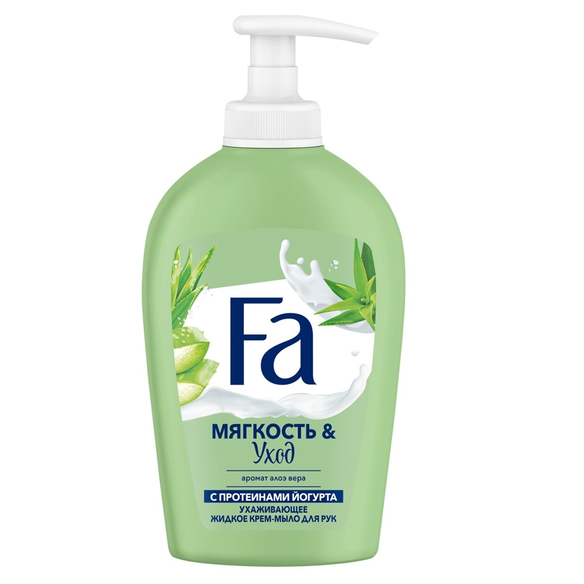 Жидкое мыло Fa Yoghurt Алоэ Вера 250 мл - фото 1