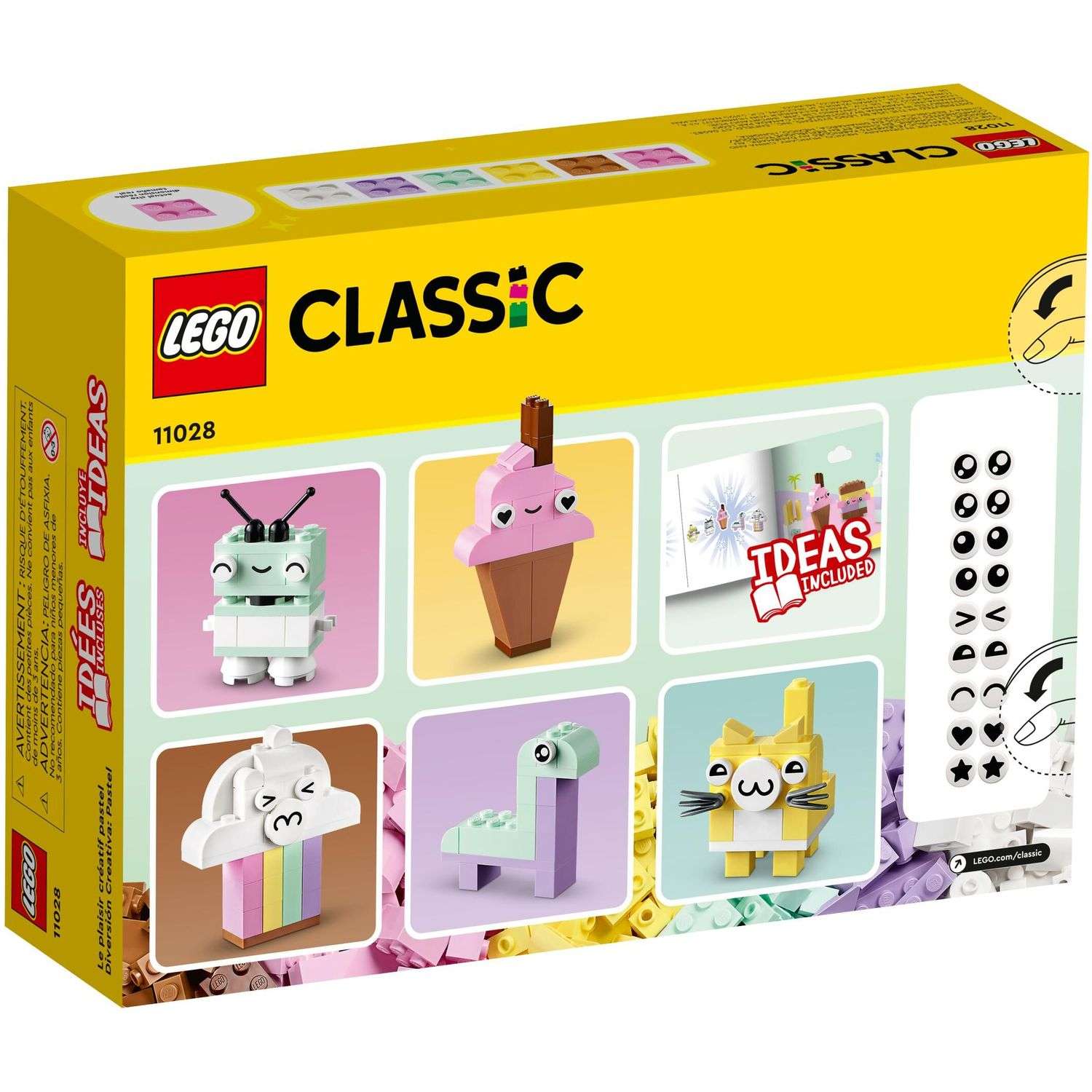 Конструктор LEGO Classic Creative Pastel Fun 11028 - фото 9
