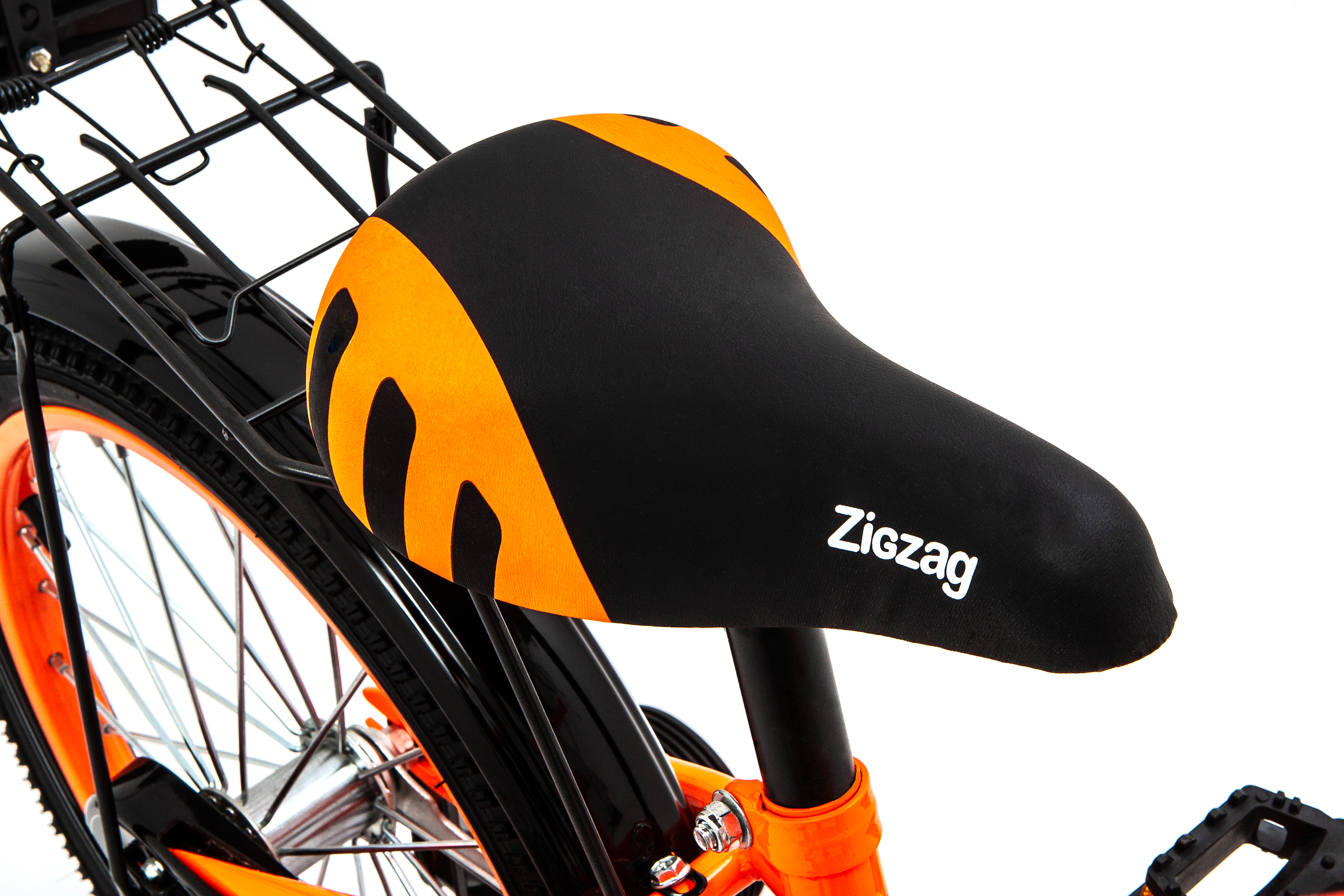 Велосипед ZigZag SNOKY оранжевый 18 дюймов - фото 7