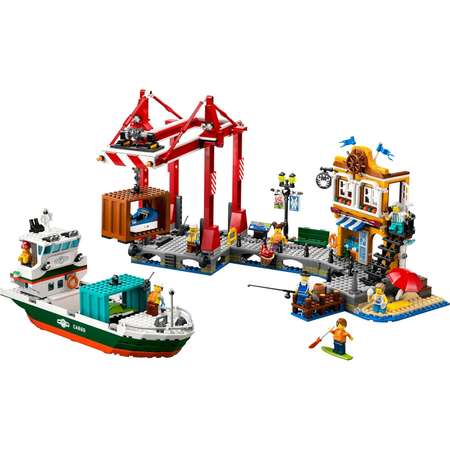 Конструктор LEGO City Приморская гавань с грузовым судном 60422