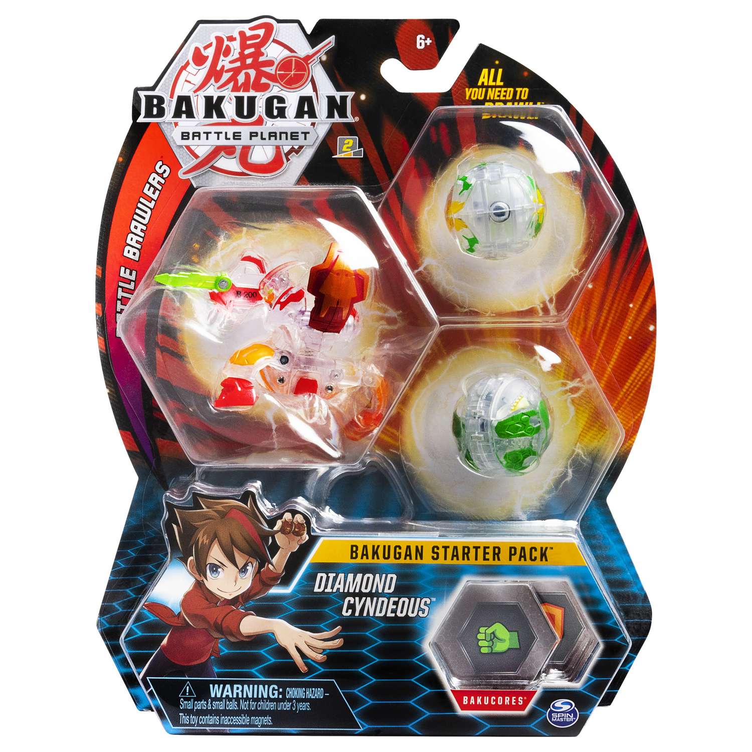 Набор игровой Bakugan стартовый Chaser 3 6045144/20109160 - фото 2