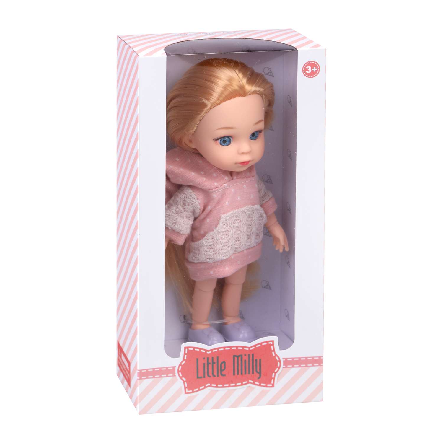 Кукла для девочки Наша Игрушка шарнирная 15 см 803595 - фото 4