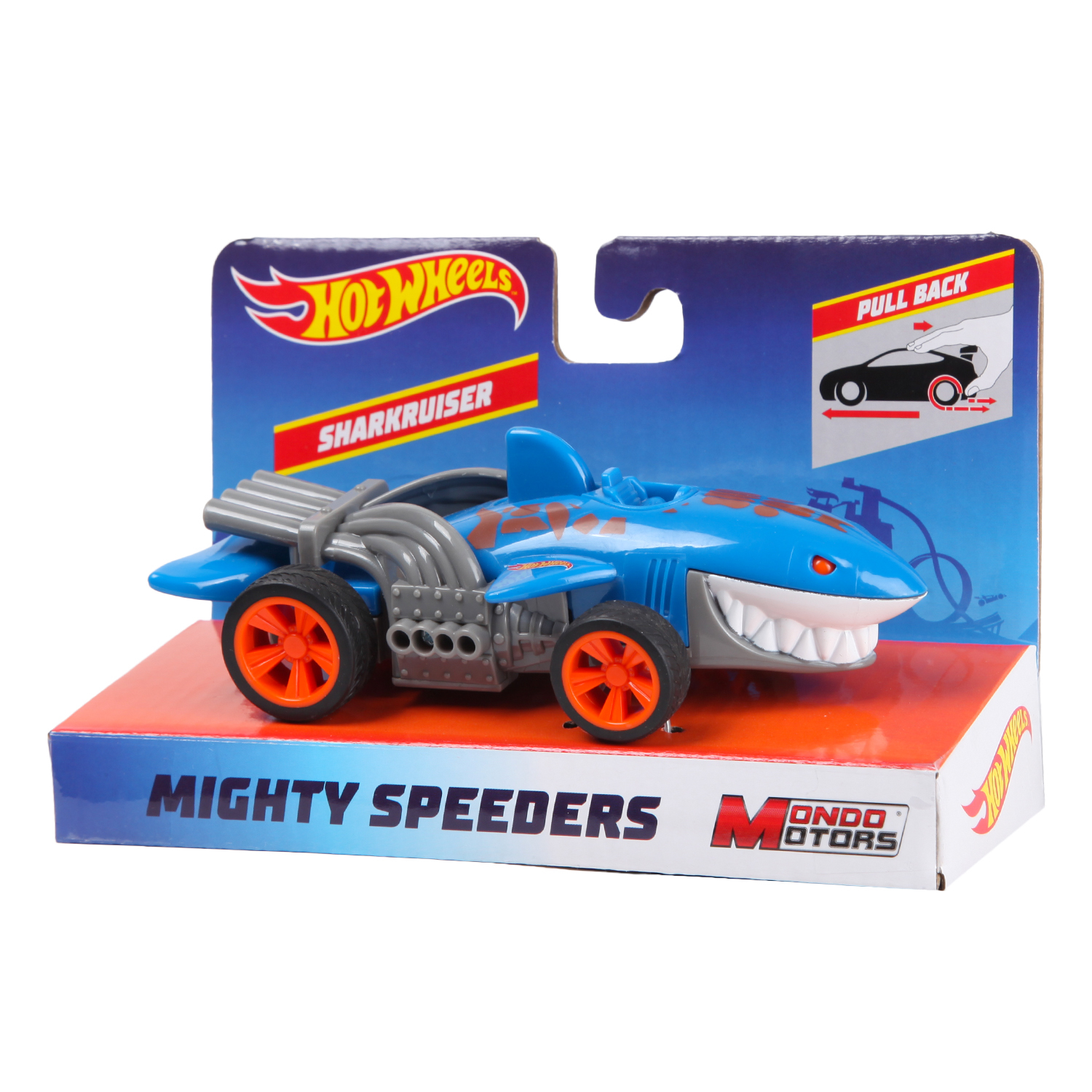 Машина Hot Wheels Mighty Speeders Sharkruiser 51206 купить по цене 49 ₽ в  интернет-магазине Детский мир