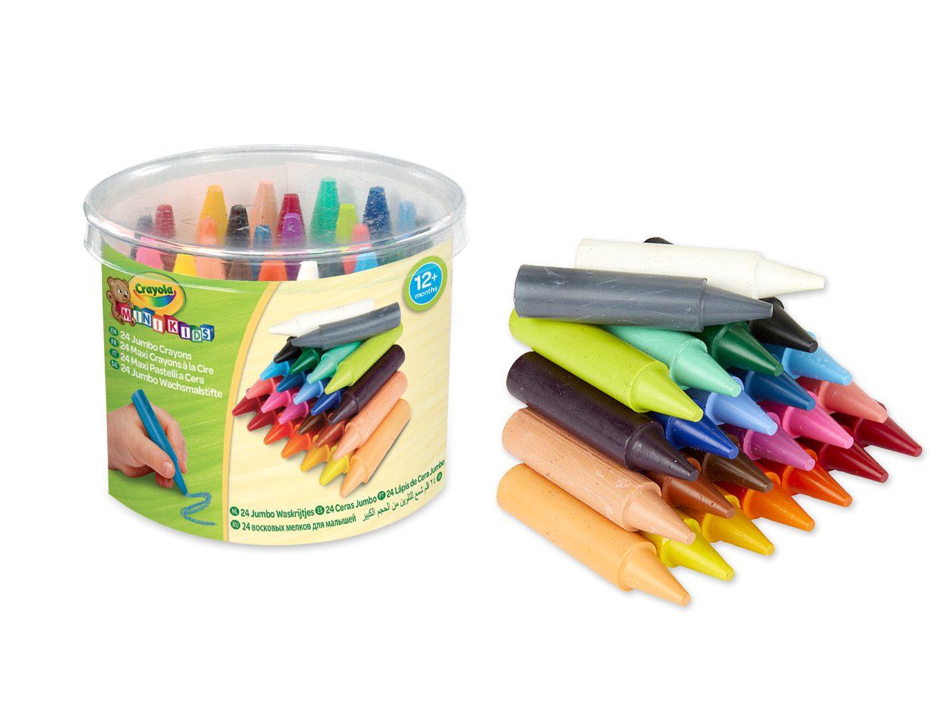 Восковые мелки Crayola 24 шт. - фото 1