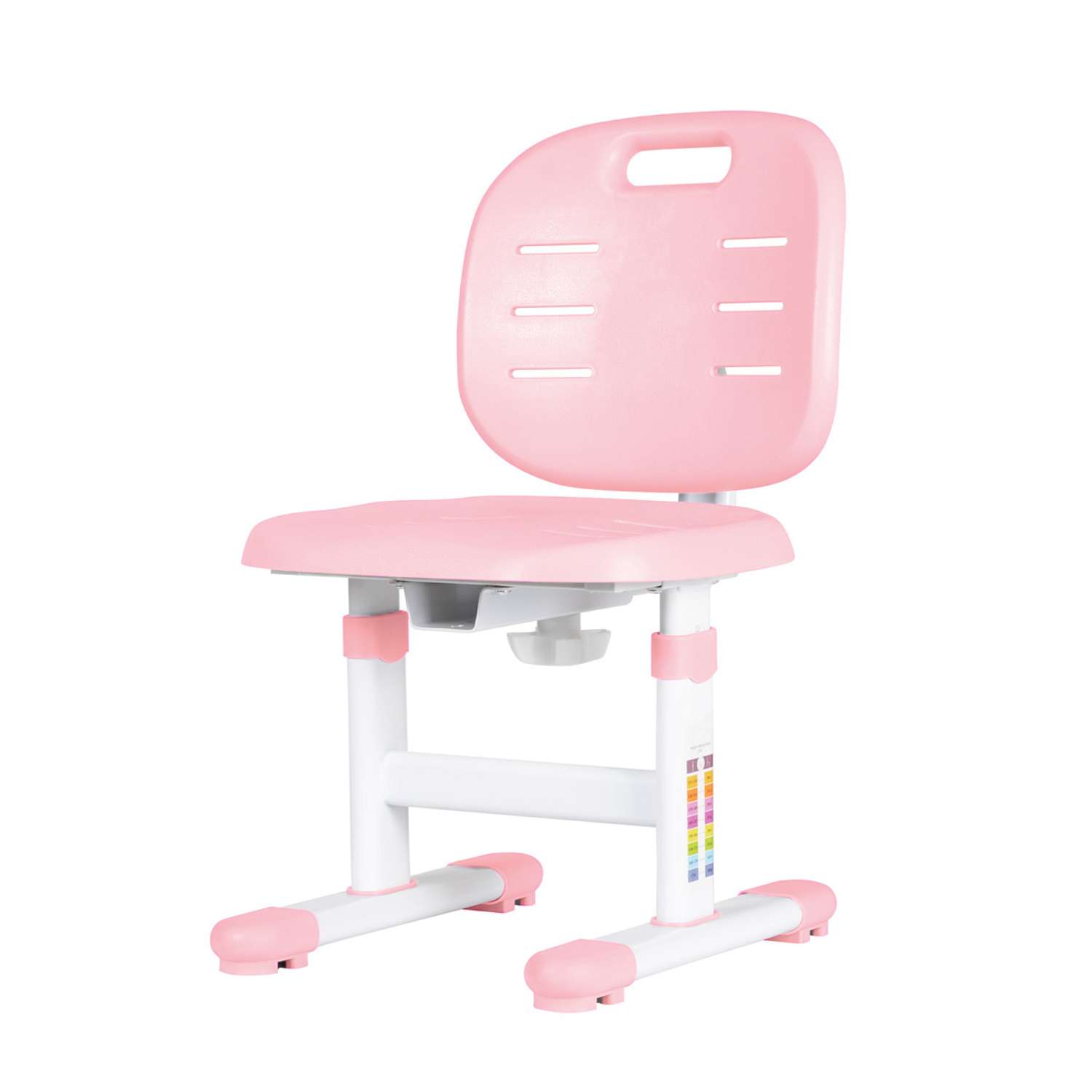 Растущий детский стул Anatomica Lux Pro розовый - фото 1