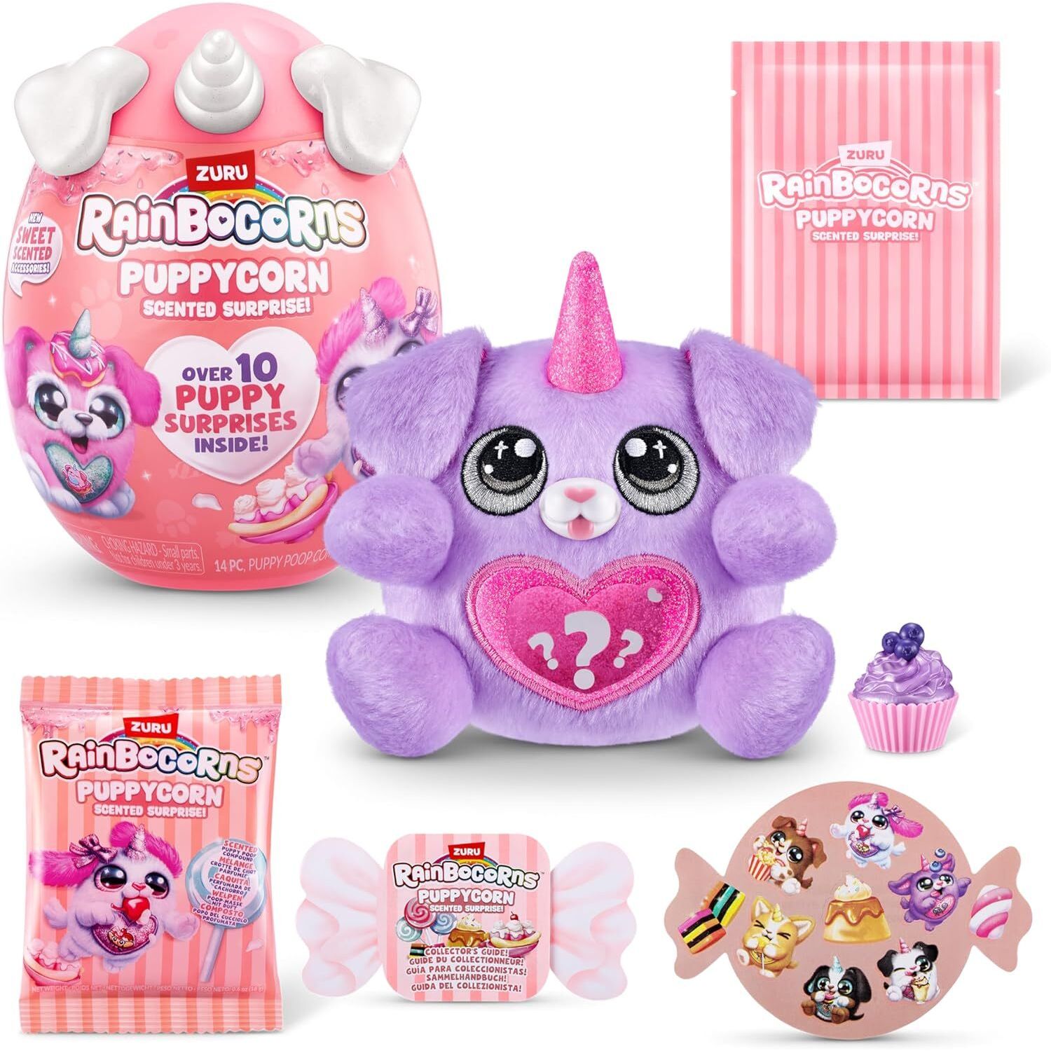 Игрушка Zuru Rainbocorns Puppycorn в непрозрачной упаковке (Сюрприз) 9298TQ1 - фото 20