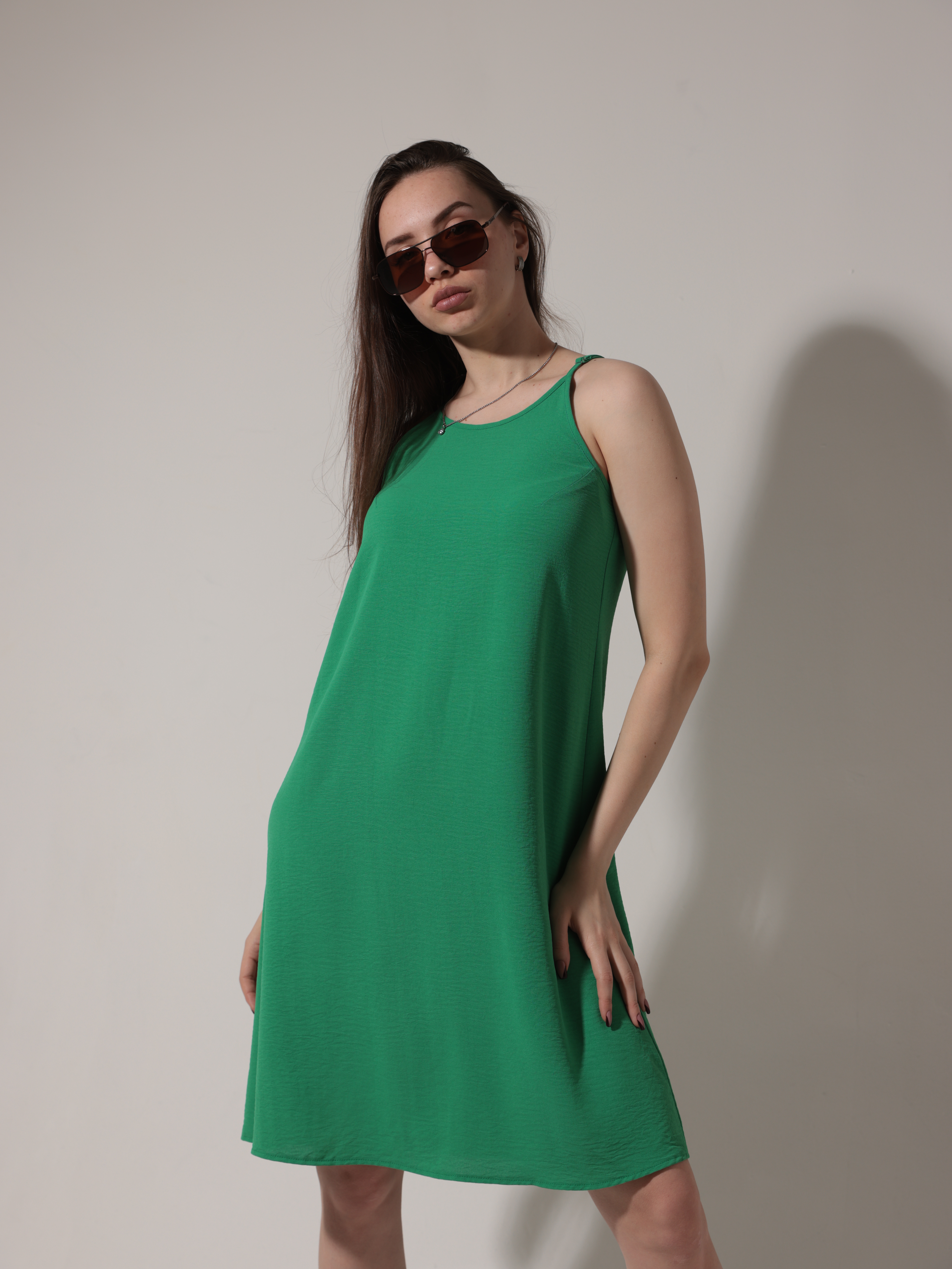 Платье Vivalia 3-22225(V) Зеленый - фото 1