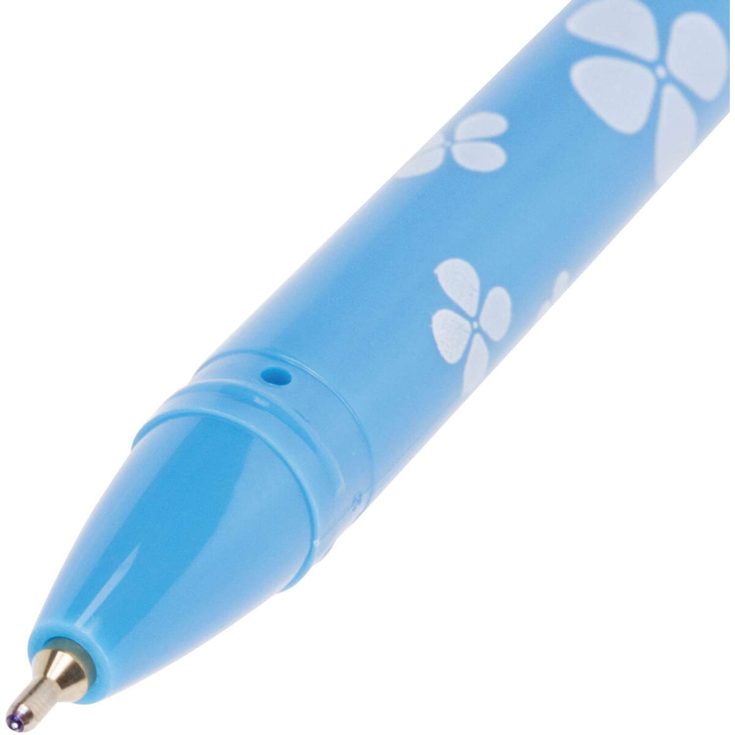Ручка шариковая Brauberg масляная Fruity SF комплект 12шт синяя - фото 4