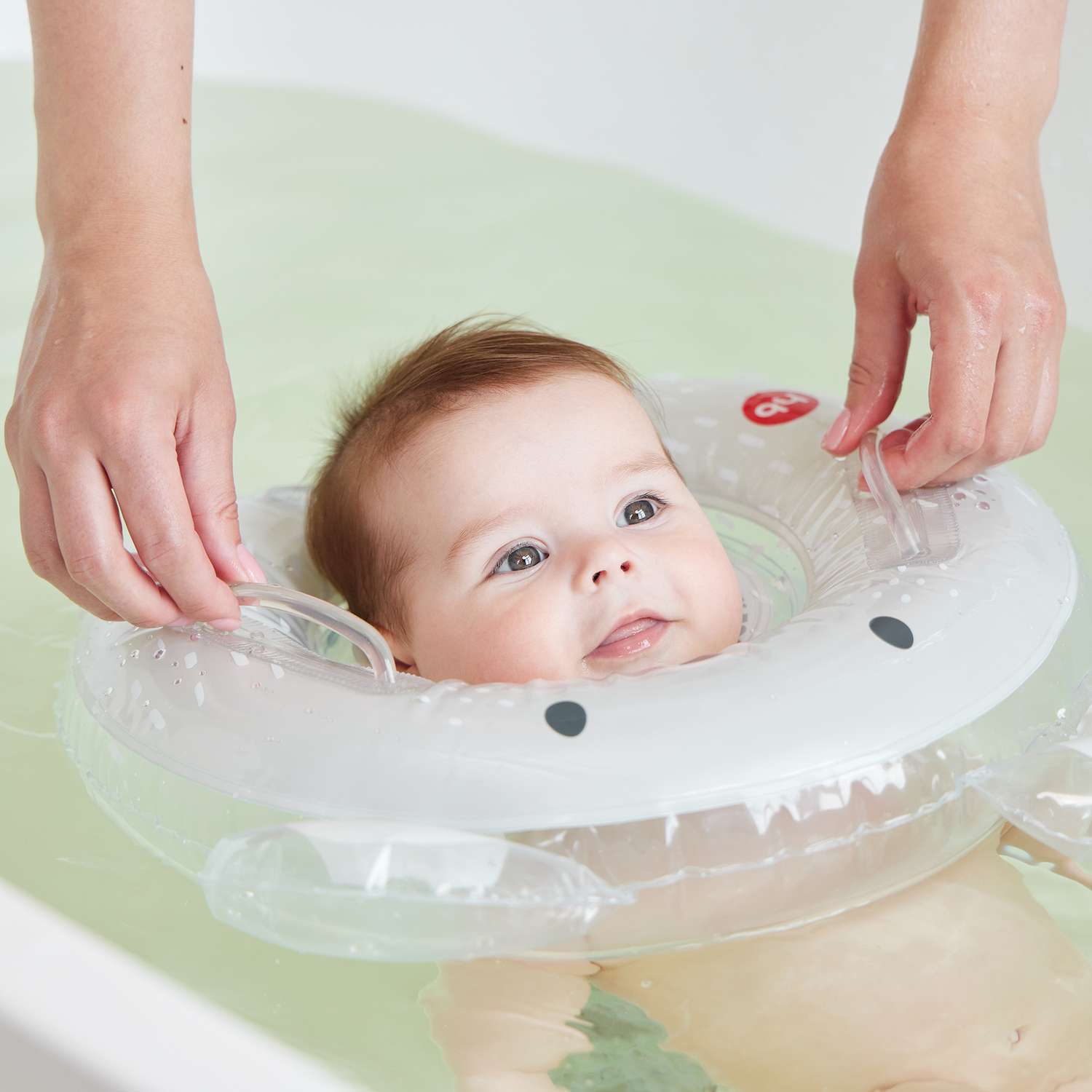 Круг для купания на шею Happy Baby с бубенчиками - фото 4