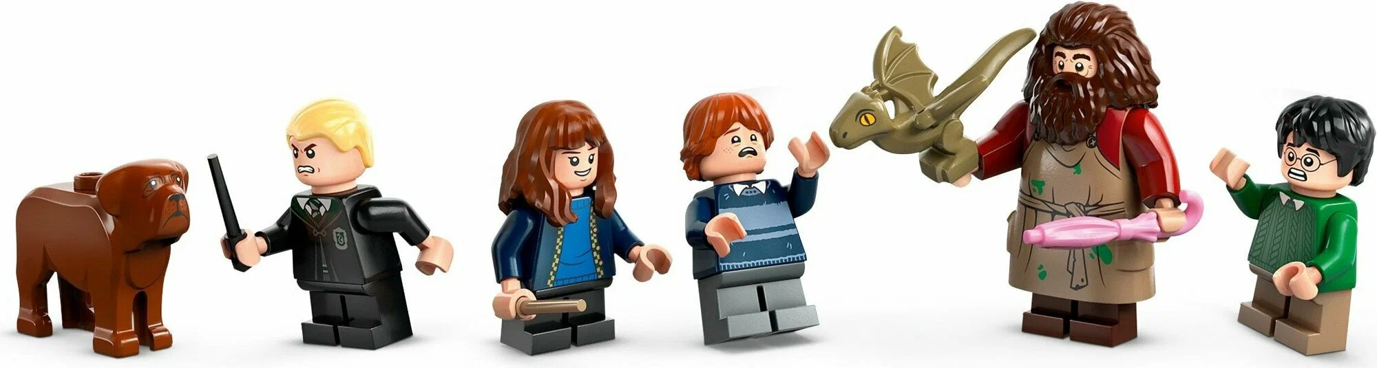 Конструктор LEGO Harry Potter Хижина Хагрида неожиданный визит 76428 - фото 7