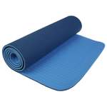 Коврик Sangh Для йоги двухцветный синий