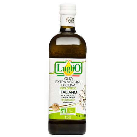 Масло оливковое LugliO Extra Vergine Organic 1 литр