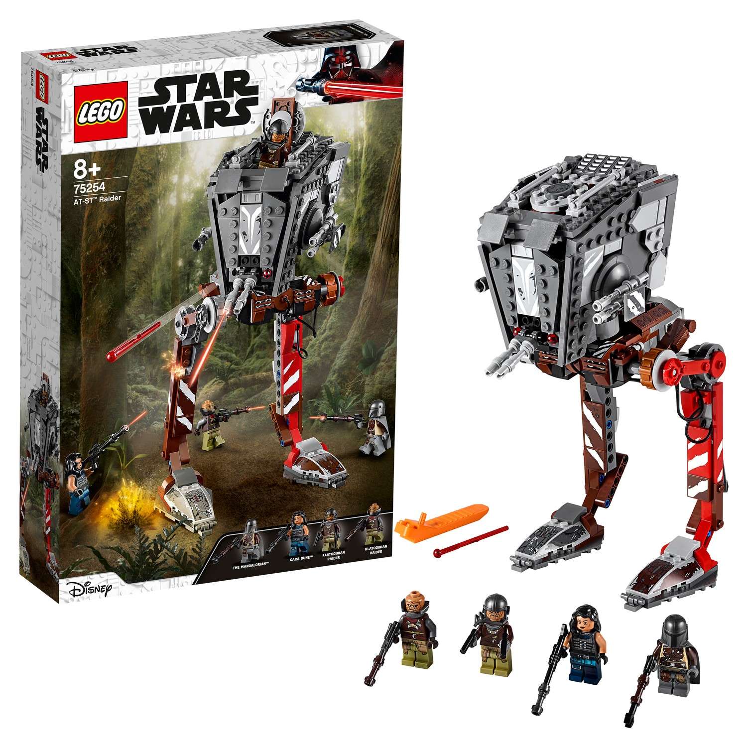 Конструктор LEGO Star Wars Episode IX Диверсионный AT-ST 75254 - фото 1