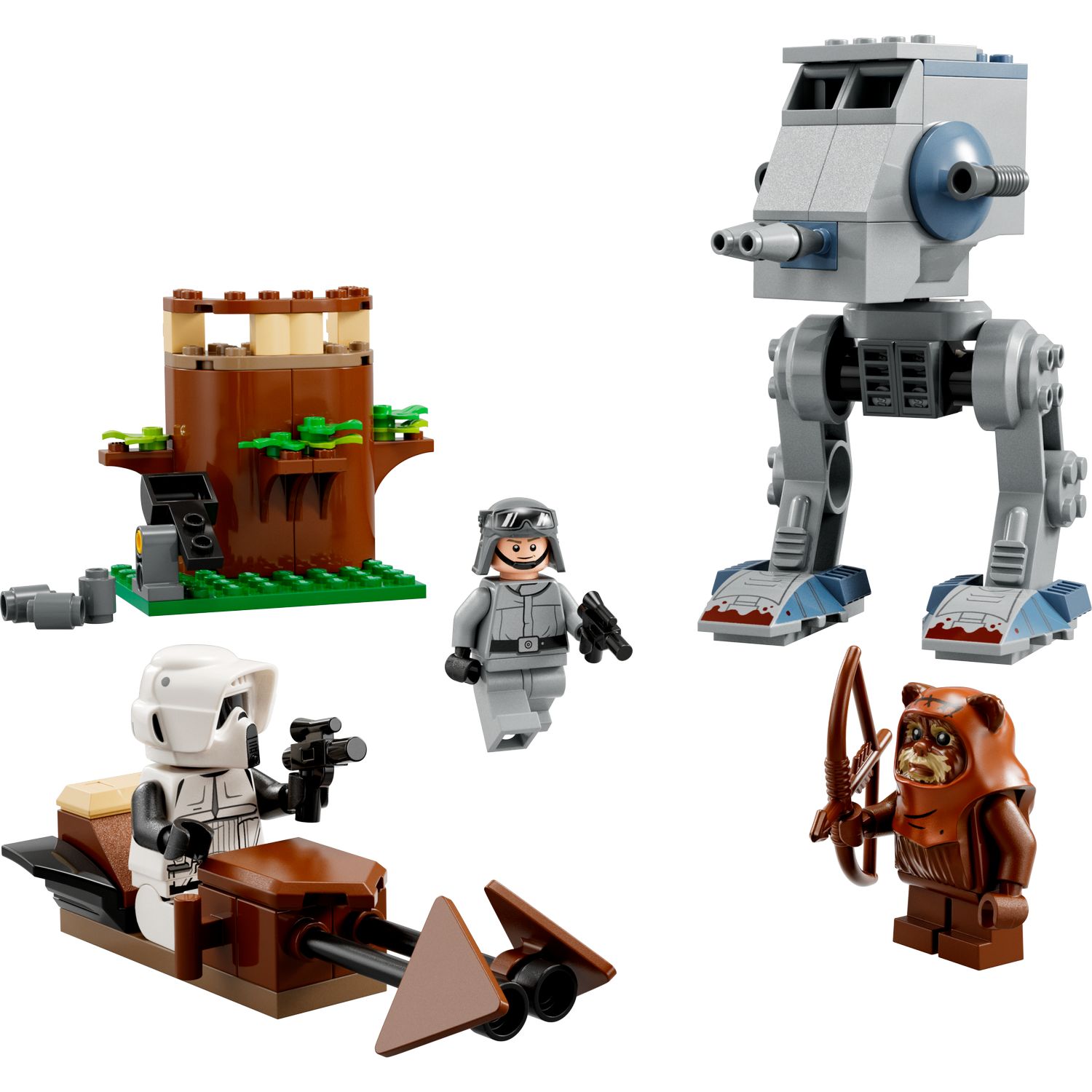 Конструктор LEGO Звездные войны AT-ST 75332 купить по цене 3069 ₽ в  интернет-магазине Детский мир