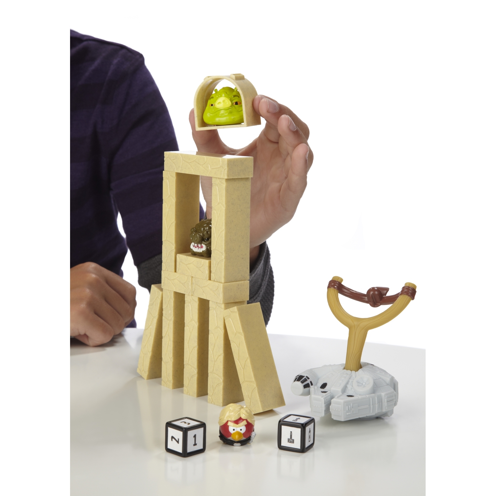 Настольная игра Hasbro Games Angry Birds Star Wars Jenga Сражение в ассортименте - фото 9