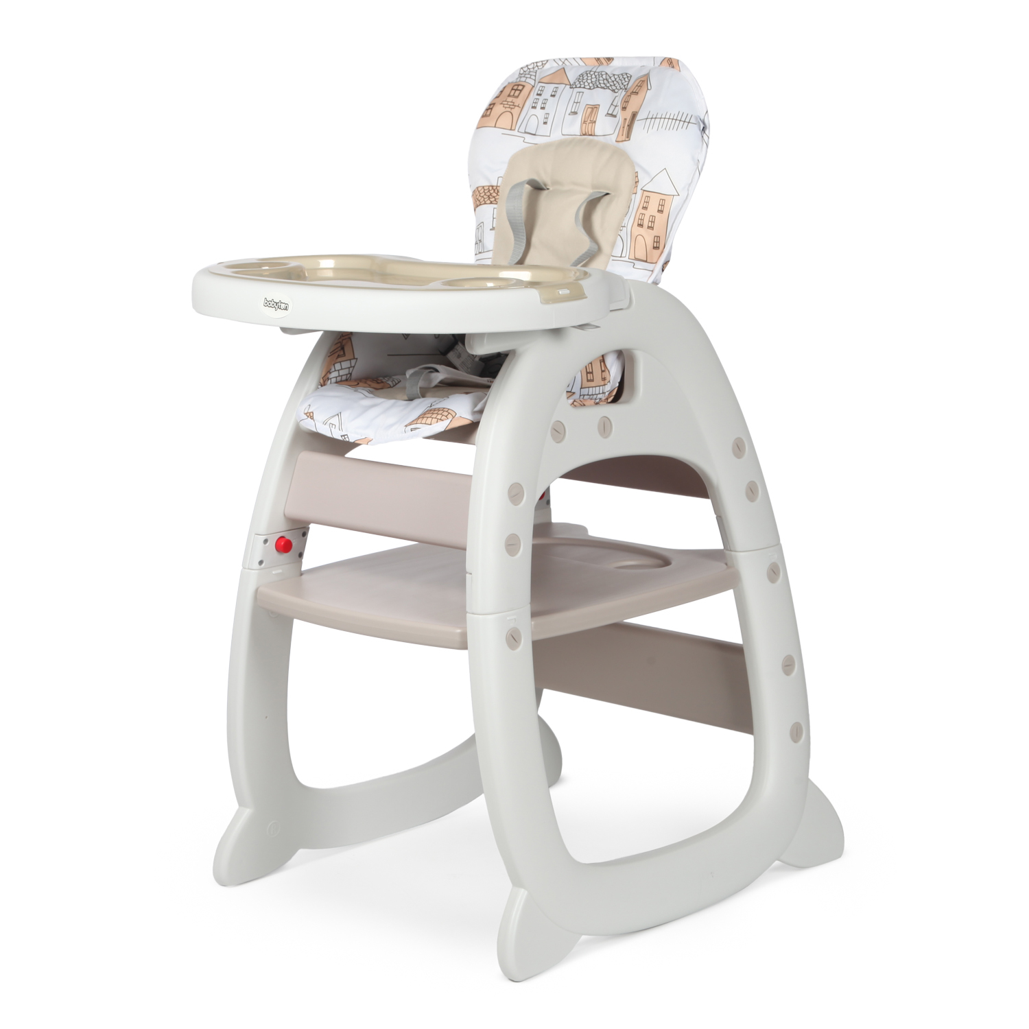 Стул для кормления 2в1 Babyton City Beige 505