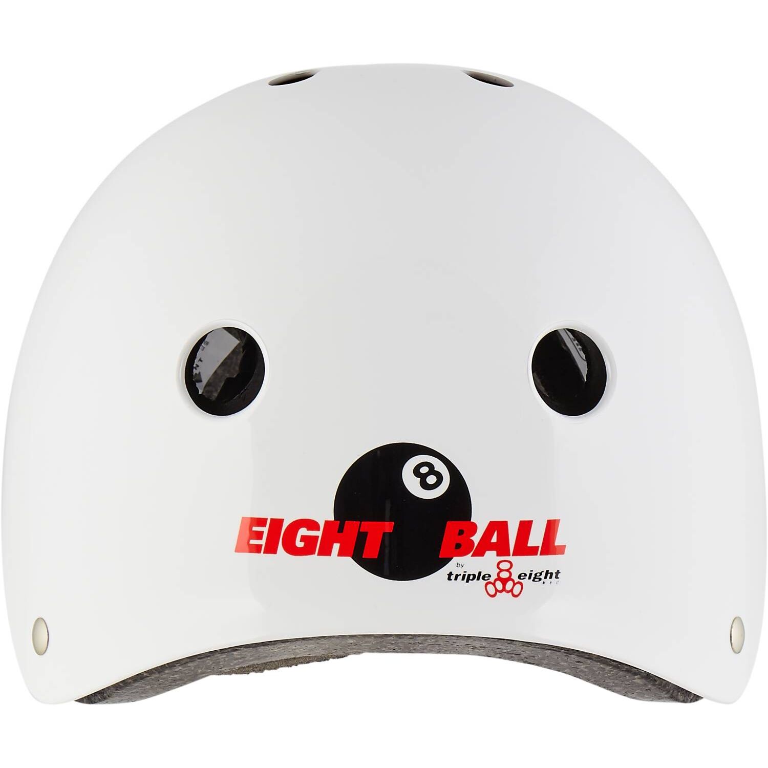 Шлем защитный спортивный Eight Ball детский белый размер XL возраст 14+ обхват головы 55-58 см - фото 3