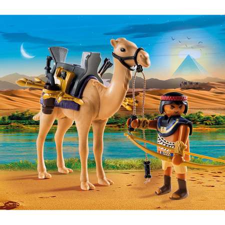 Конструктор Playmobil Египетский воин с верблюдом