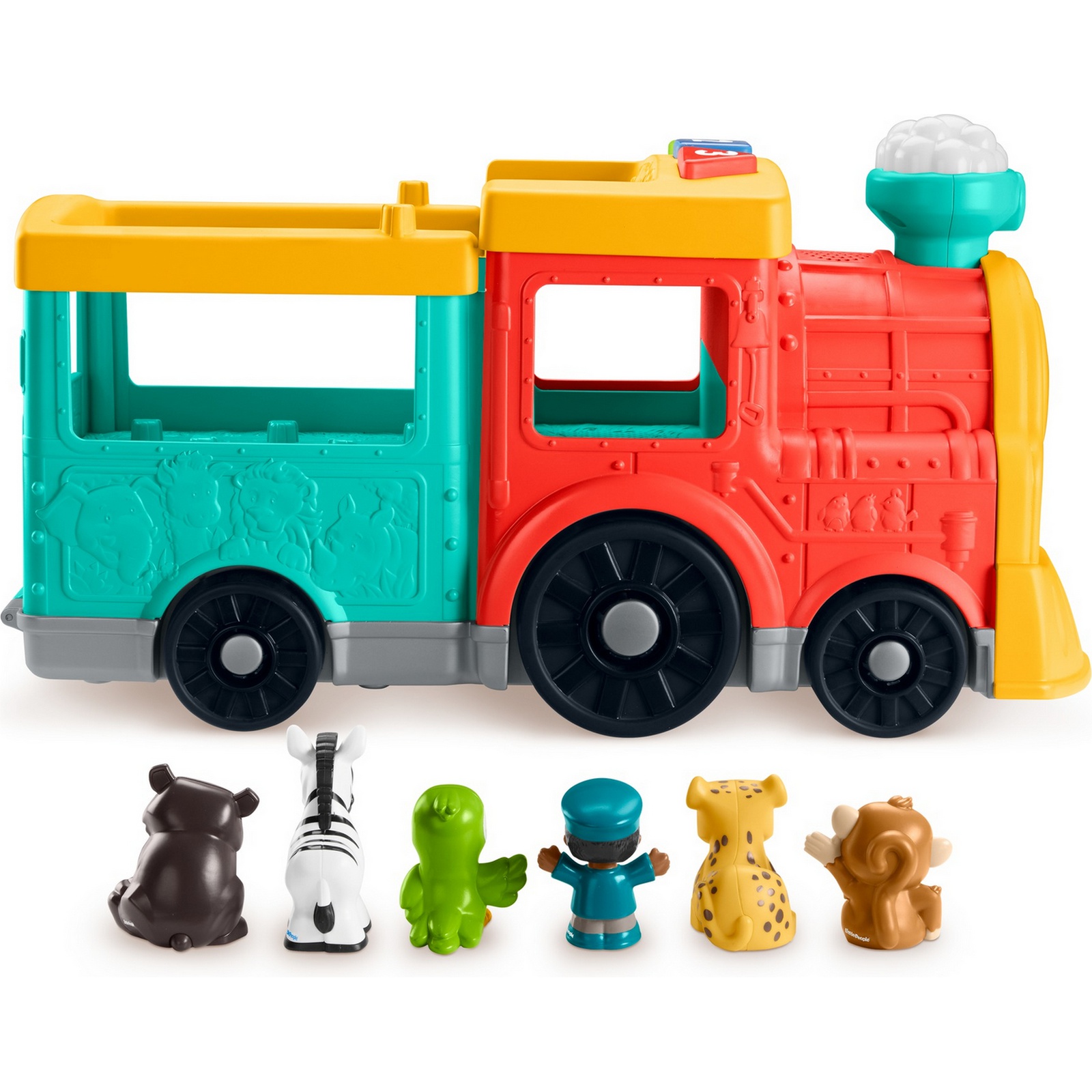 Игрушка Fisher Price Little People АБВ-экспресс с животными HHH21 - фото 6