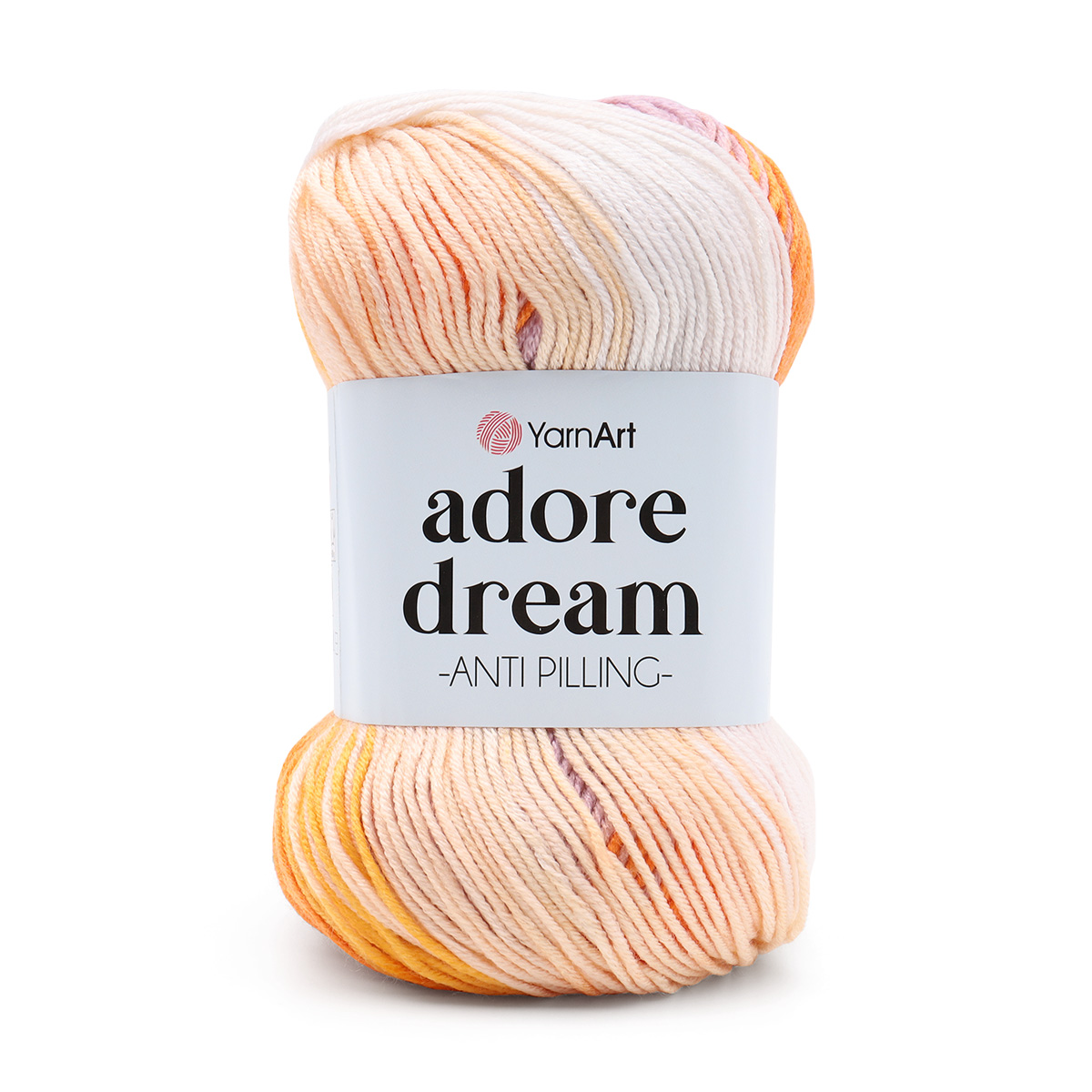 Пряжа для вязания YarnArt Adore Dream 100 гр 280 м акрил секционная анти-пиллинг 5 мотков 1053 секционный - фото 2