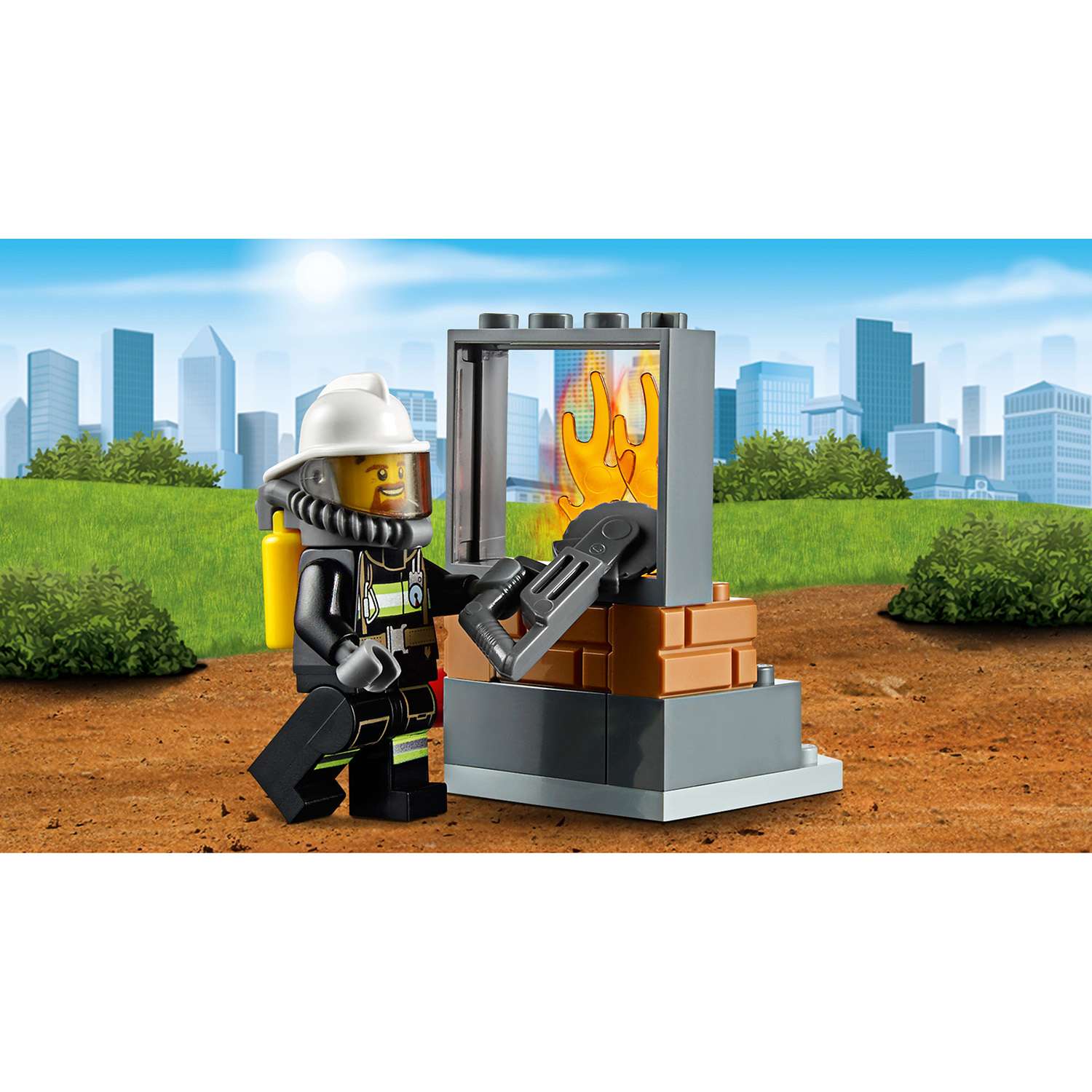 Конструктор LEGO City Fire Пожарный квадроцикл (60105) - фото 5