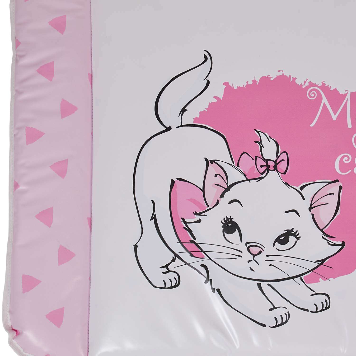 Матрас для пеленания Polini kids Disney baby Кошка Мари 77*72см Розовый - фото 9