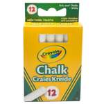 Мел сухой Crayola 12 шт.