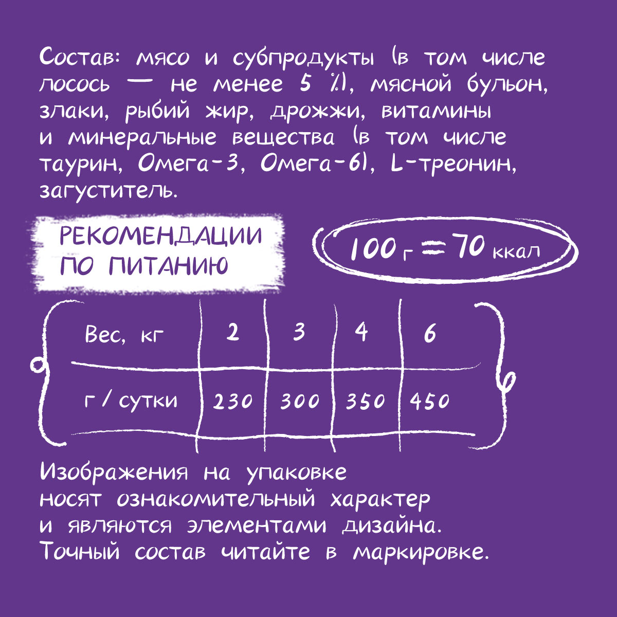 Влажный корм для кошек Harty 0.085 кг лосось (для стерилизованных и кастрированных, полнорационный) - фото 3