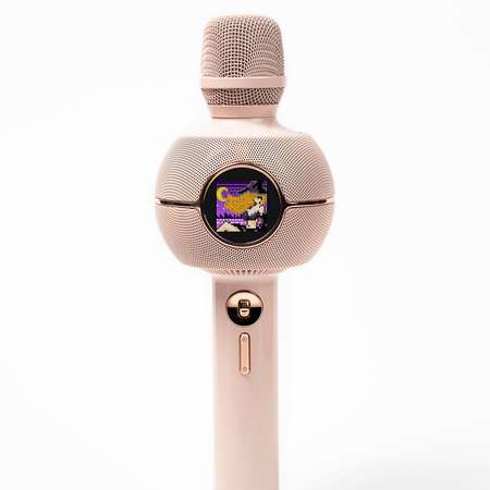 Микрофон DIVOOM караоке с динамиком StarSpark розовый