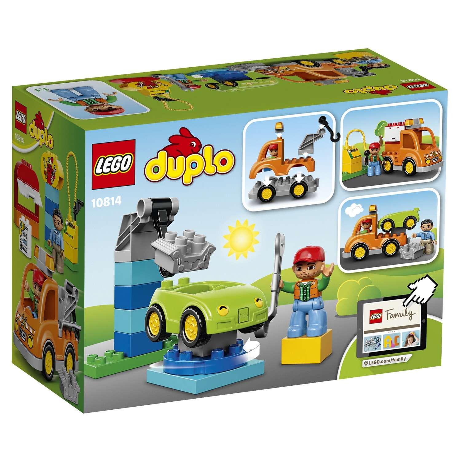 Конструктор LEGO DUPLO Town Буксировщик (10814) - фото 3