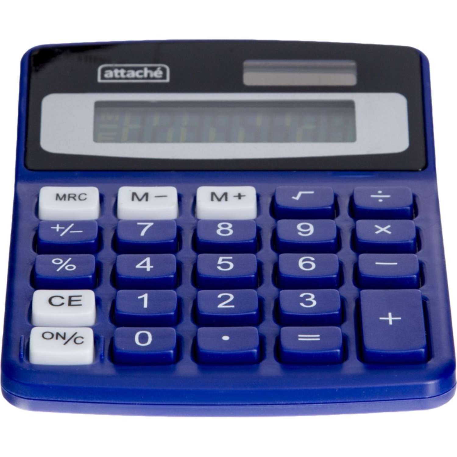 Калькулятор Attache настольный компактный 8ми-разрядный синий 2 шт - фото 4
