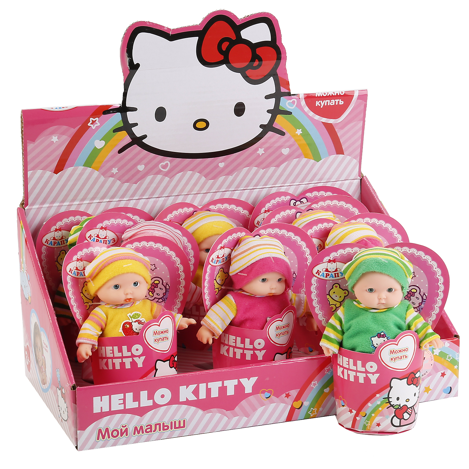 Пупс Карапуз Hello Kitty в ассортименте 252093 252093 - фото 3