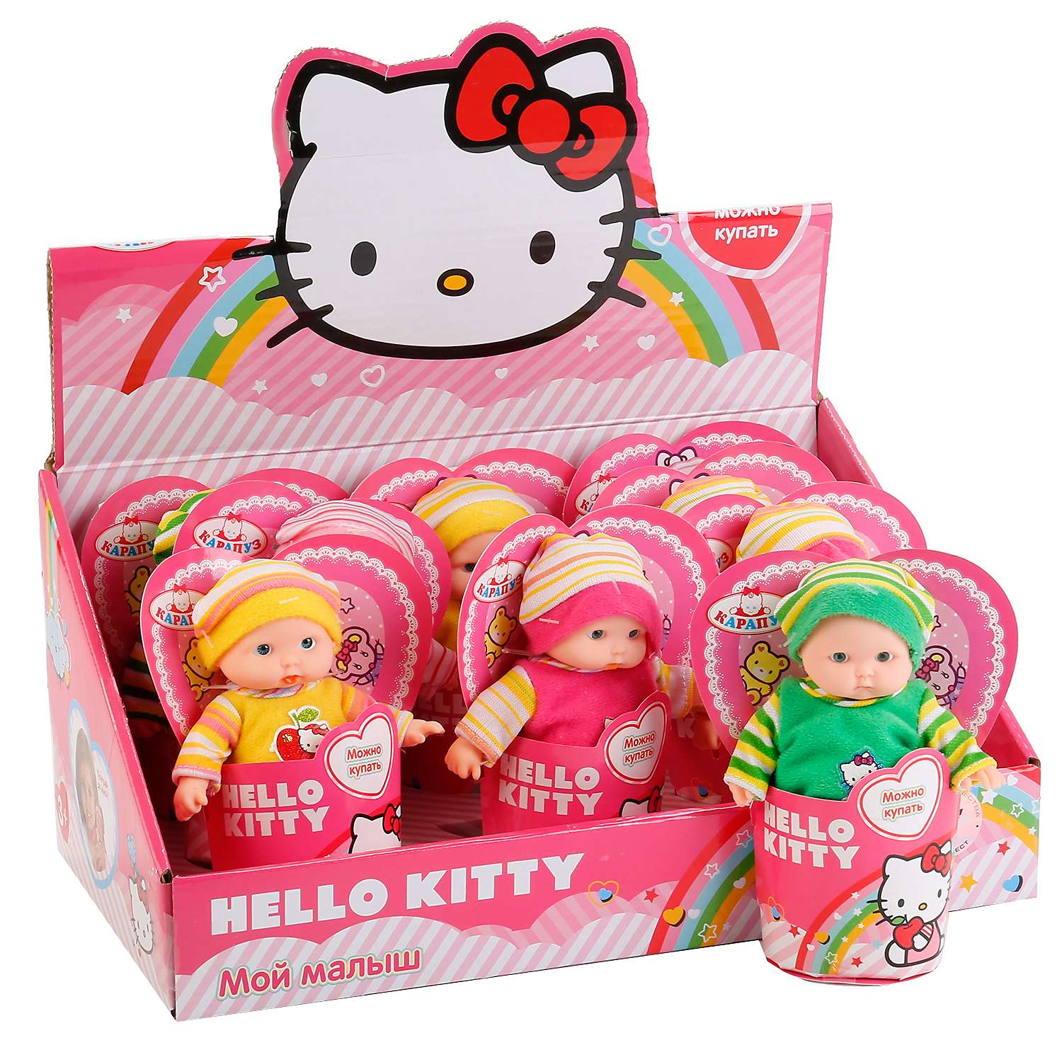 Пупс Карапуз Hello Kitty в ассортименте 252093 252093 - фото 3
