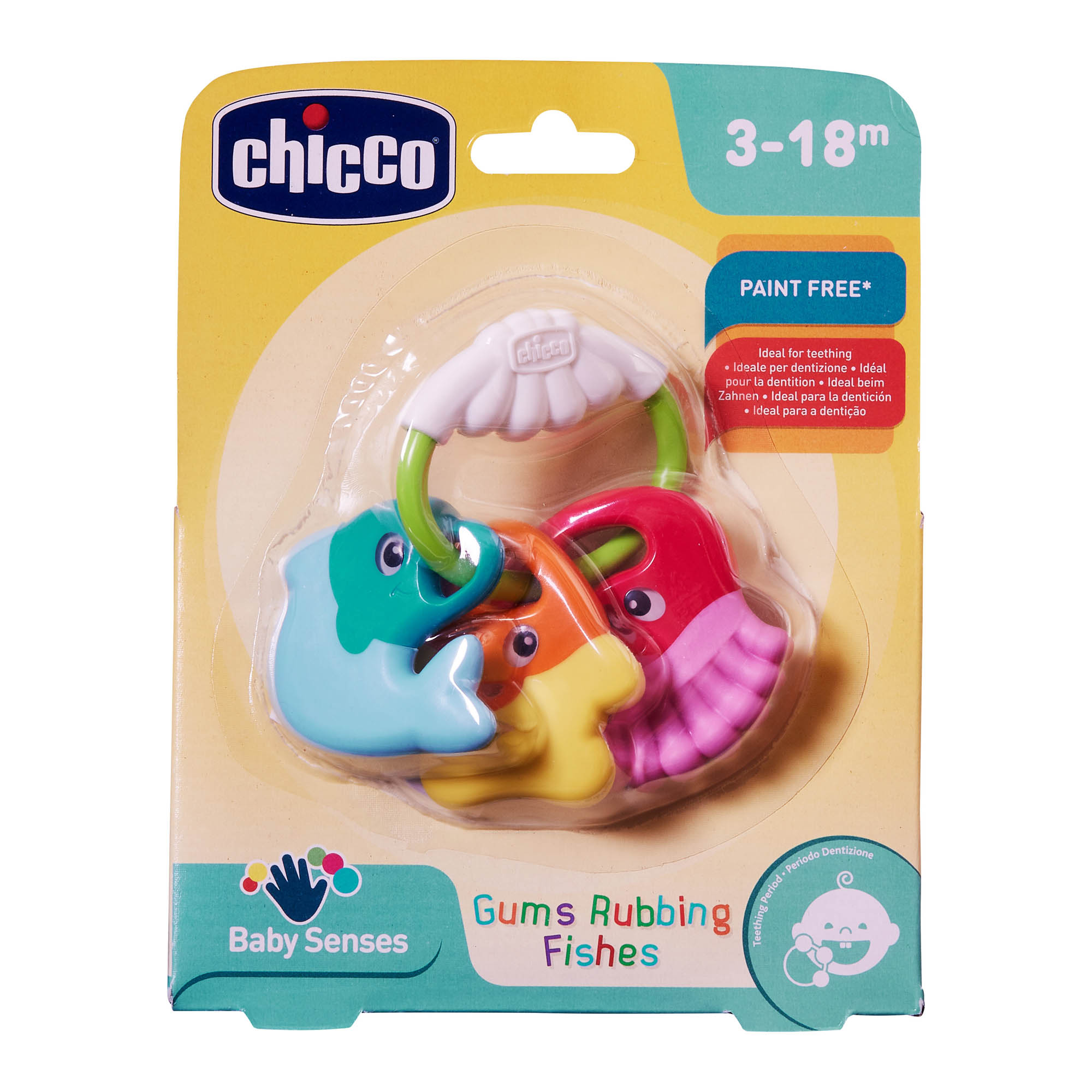 Игрушка CHICCO Погремушка Морские животные - фото 3