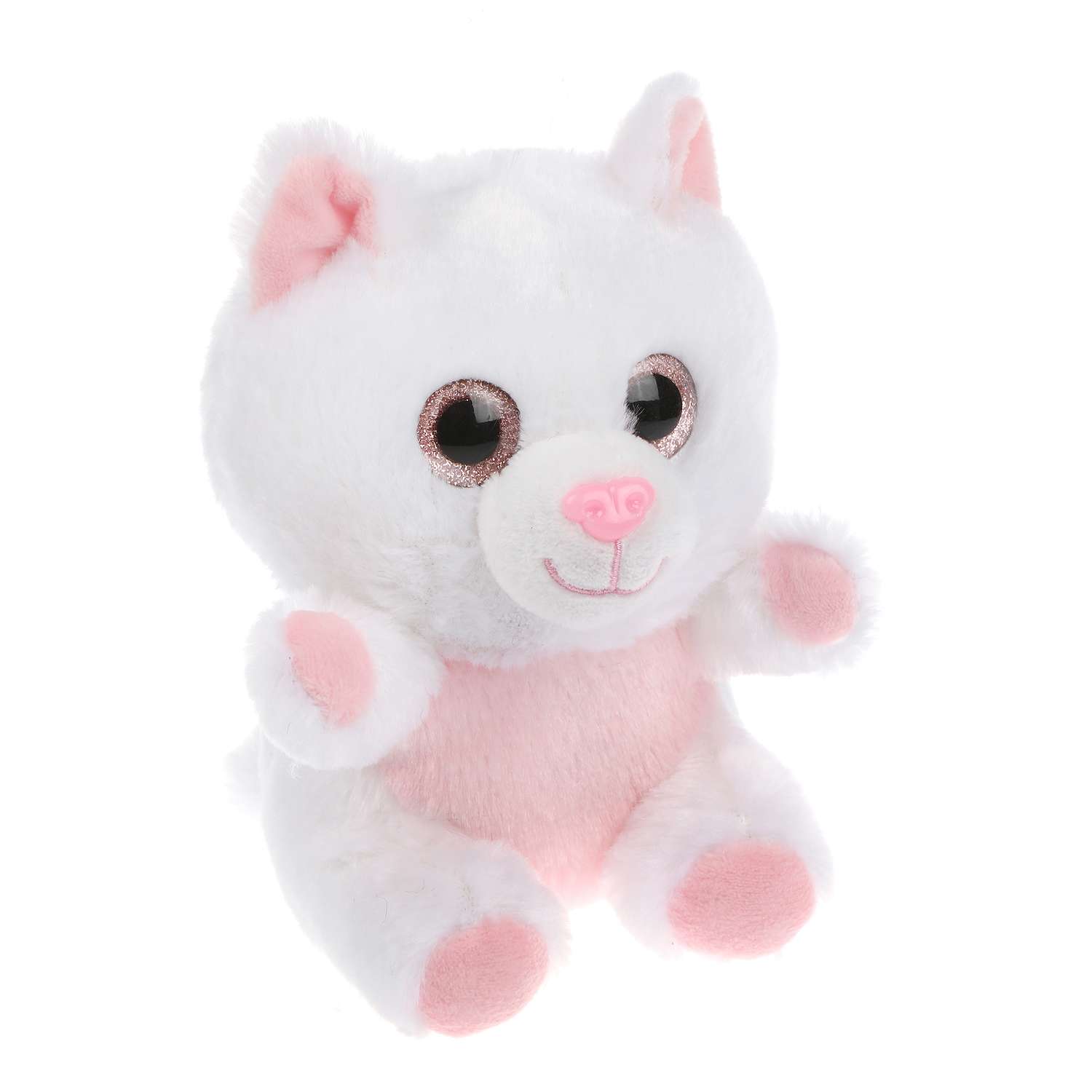 Мягкая игрушка Fluffy Family Крошка котенок 15 см. Белый - фото 1