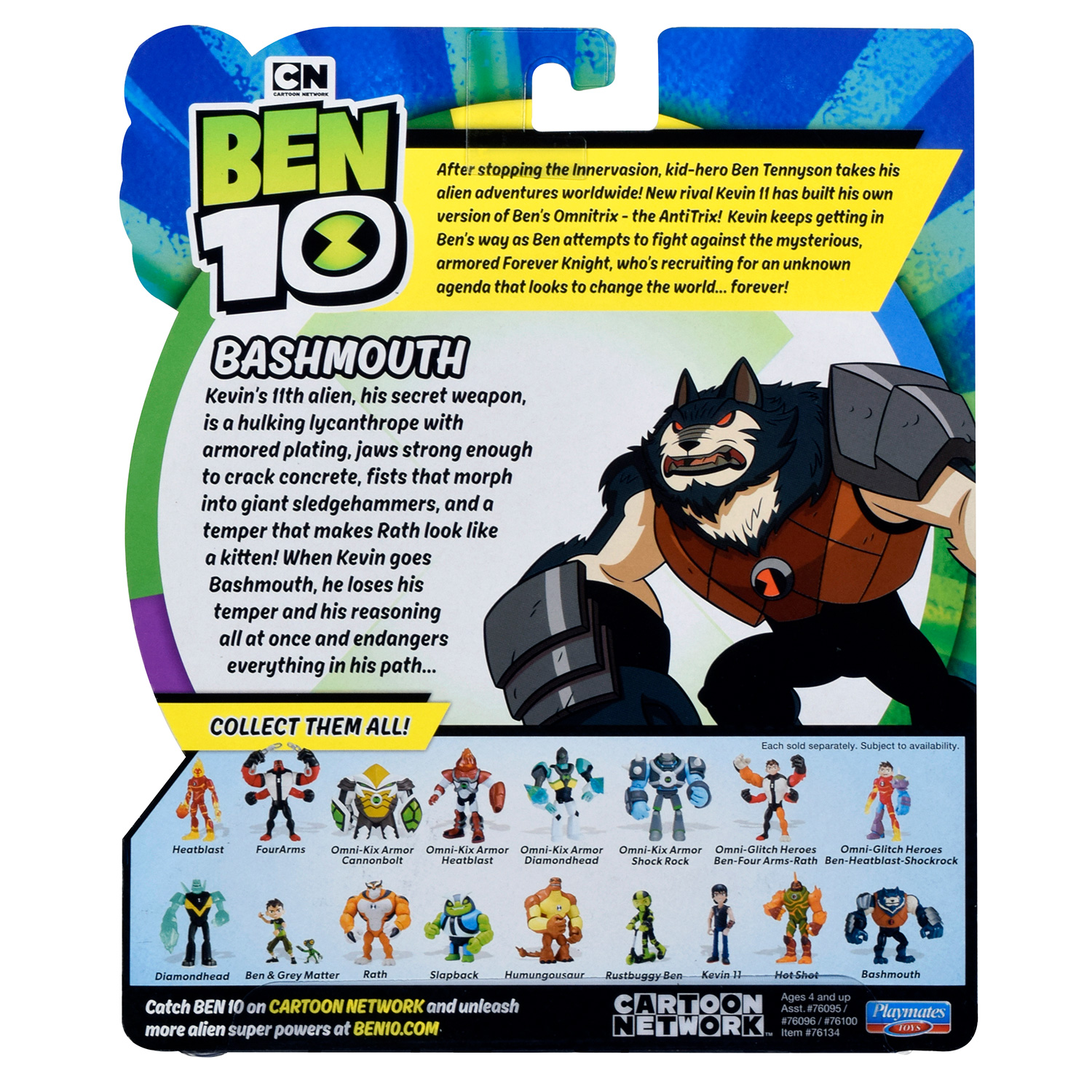 Фигурка Ben10 Башмаус 76134 - фото 4