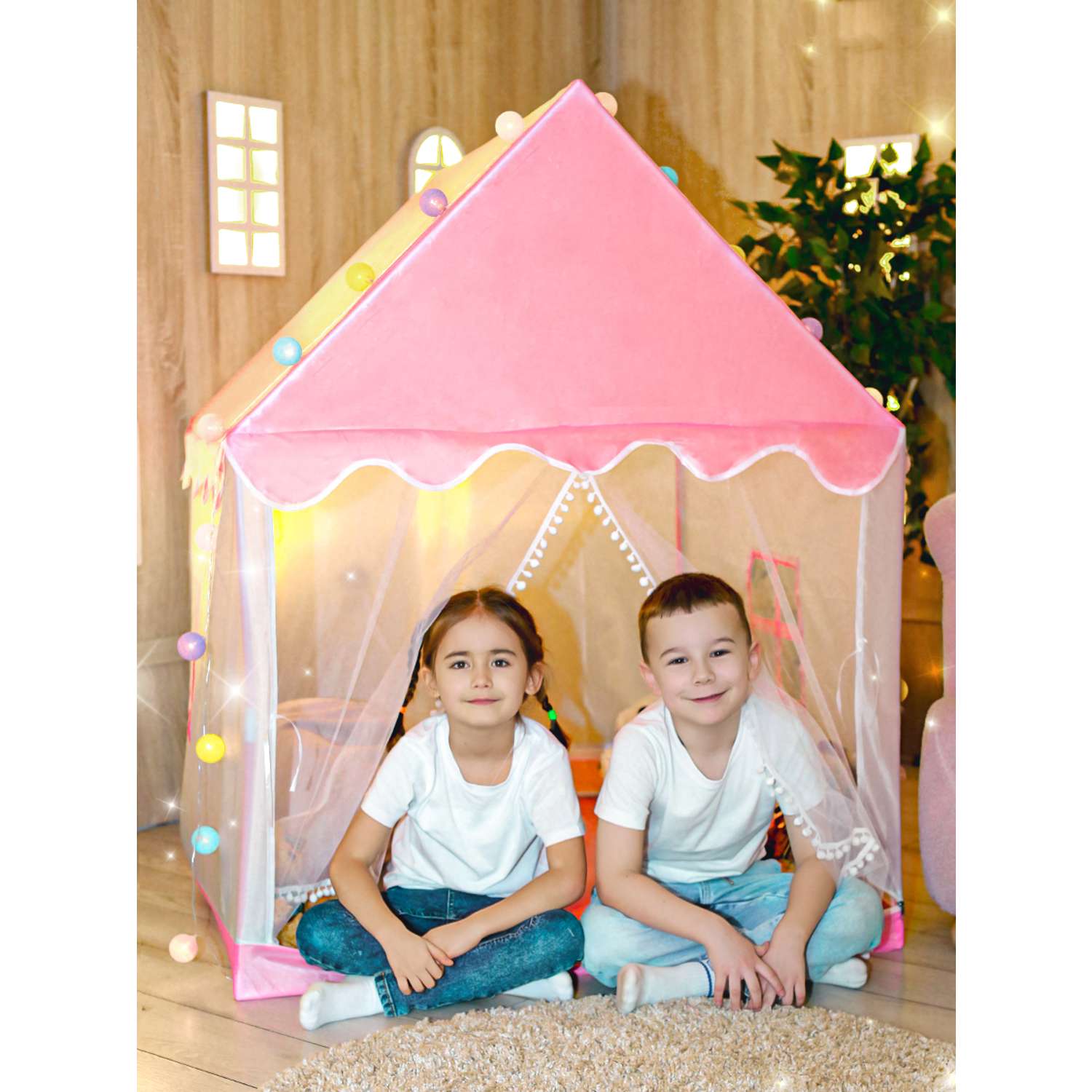 Палатка-домик SHARKTOYS для ребенка - фото 1