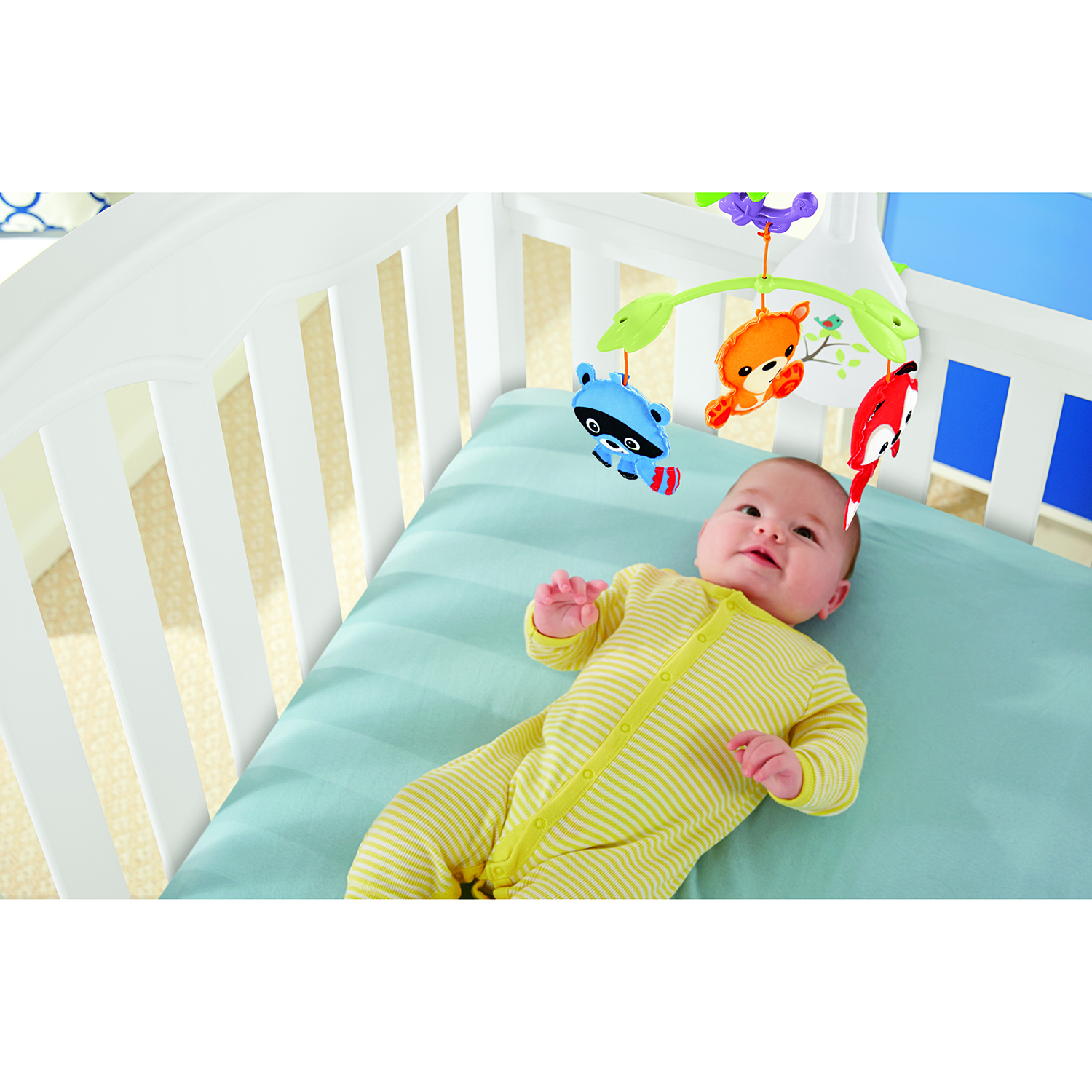 Мобиль Fisher Price Лесные друзья 3в1 музыкальный CDM84 - фото 13