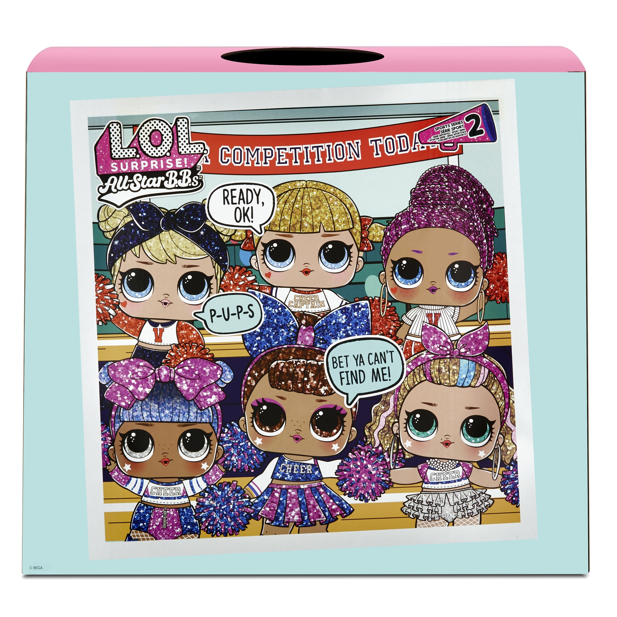 Игрушка в шаре L.O.L. Surprise Surprise All Star Sports Series 2 Cheer в непрозрачной упаковке (Сюрприз) 570363XX1E7CRF 570363XX1E7CRF - фото 11