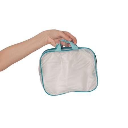 Набор сумок для роддома Eve Store S/M/L из 3 штук матовый бирюзовый